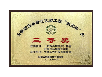 阿拉善盟荣获2025“徽园杯”奖三等奖